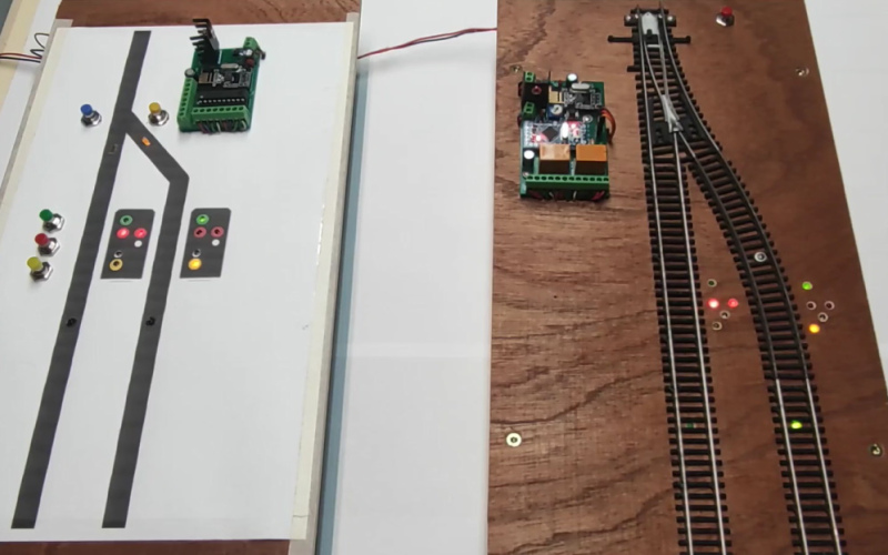 7.3.2 Funk-Module für „Bahnhofsausfahrt“ m. Flankenschutz u. Zugbeeinflussung